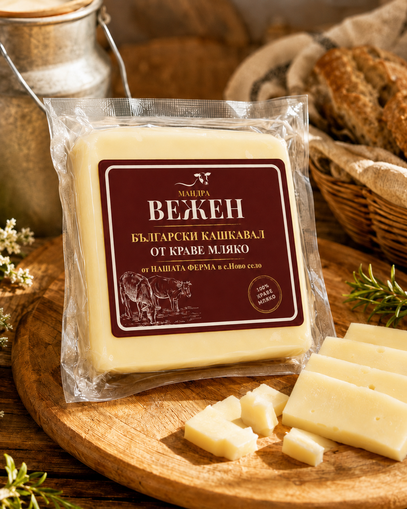 Домашен Кашкавал (200 гр)